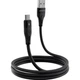 Кабель Proove Soft Silicone USB to Micro 2.4A 1m Black (CCSO20001301) - зображення 2