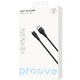 Кабель Proove Soft Silicone USB to Type-C 3A 2m Black (CCSO20001221) - зображення 4