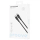 Кабель Proove Soft Silicone Type-C to Type-C 60W 1m Black (CCSO60002201) - зображення 4