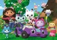 Пазл Clementoni SuperСolor: Кукольный домик Габби, DreamWorks (SuperСolor - Gabby's Dollhouse Puzzle - 104 pcs.), 104 эл. (25034) - изображение 2