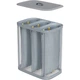 Корзина для белья с тремя отделениями Joseph Joseph Tota 90 л Grey 50024 (01001115) - изображение 7