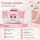Дитяча цифрова камера у формі котика з екраном 2″, іграми та фотоефектами - зображення 2