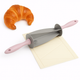 Різак-качалка для круасанів Sweet Croissant Cutter 22х6,5 см пластиковий кондитерський інструмент для швидкого формування трикутників - зображення 1