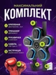 Музыкальный боксерский тренажер для бокса Bluetooth 5 целей Zumi LED 9 скоростей 10 программ цифровой дисплей со счетчиком ударов до 4 ч 250 кг 36×37 см перчатки черный (3360001) - изображение 12