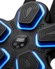 Музыкальный боксерский тренажер для бокса Bluetooth 5 целей Zumi LED 9 скоростей 10 программ цифровой дисплей со счетчиком ударов до 4 ч 250 кг 36×37 см перчатки черный (3360001) - изображение 13