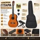 Гітара класична Yamaha C40 (чохол, підставка під ногу, скарбничка, медіатор, струна) - зображення 2