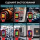 Тепловизор профессиональный UNI-T UTi120S+, термокамера, инфракрасная камера для аудита отопления, электроники, автосервиса - изображение 8