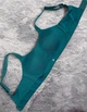 Спортивний бюстгальтер ThirdLove Kinetic Adjustable Sports Bra в насичесному темно-зеленому відтінку - Розмір 80C - изображение 3