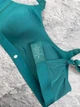 Спортивний бюстгальтер ThirdLove Kinetic Adjustable Sports Bra в насичесному темно-зеленому відтінку - Розмір 80C - изображение 4