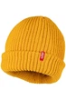 Мужская вязаная шапка Levi's унисекс one size Жёлтый (156929) - изображение 1