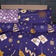 Простынь Ranforce Elite 17-0877 Midnight Christmas 220*240 - изображение 3