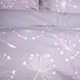 Простынь Поплин 00-3 "Grey Dandelions" 220*240 - изображение 5