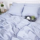 Простирадло Сатин "0843 Grey Blue" 150*220 - зображення 6