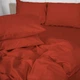 Простынь Satin Premium 0081 Terracotta 200*220 - изображение 4