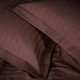 Простынь Satin Stripe 30-0006 Dark Brown 200*220 - изображение 4