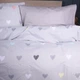 Простирадло Ranforce Elite 17-0782 Pastel Love Print 110*160 - зображення 3