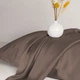 Простирадло Satin Light Pro 10-010 Brown 200*220 - зображення 3