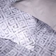 Простирадло Поплін 00-6 "Geometry Grey" 220*240 - зображення 5
