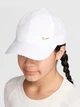 Детская бейсболка Nike Dri-Fit Club Unstructured Metal Swoosh FB5064-101 50-56 Белая (198487789973) - изображение 3