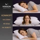 Подушка ортопедична (стружка Memory) №4049 28-0001 White Velvet Women 59*43*10 см 590*430*100 Classic - зображення 5