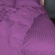 Простирадло Satin Stripe 30-0009 Purple 200*220 - зображення 1