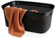 Kosz na pranie Bathroom solutions plastikowy 35 l czarny 567099 (8720573156776) - obraz 2