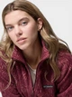 Толстовка на молнии на флисе женская Columbia 612086812 XL Бордовая (1159887814) - изображение 6