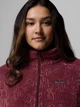 Толстовка на молнии на флисе женская Columbia 612086812 XL Бордовая (1159887814) - изображение 13