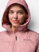 Куртка демисезонная с капюшоном женская Columbia 675209402 L Розовая (1159864141) - изображение 6