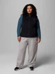 Теплый жилет флисовый короткий женский Columbia 659689370 XL Черный (1160463558) - изображение 11