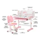 Комплект стіл + стілець + полиця Mealux BD-29 Panda XL Pink (BD-29 PN) Рожевий - изображение 2