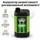 Портативний акумуляторний душ 6000 mAh, переносний душ з дисплєм для кемпінгу Зелений - изображение 7