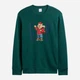Свитшот на флисе мужской GAP 922928918 XL Зеленый (1162207086) - изображение 4
