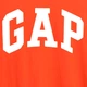 Футболка хлопковая длинная мужская GAP 497147068 M Оранжевая (1162253143) - изображение 5