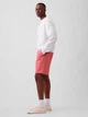 Шорты хлопковые короткие мужские GAP 28042559 38 Розовые (1162213537) - изображение 4