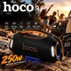 Портативная Беспроводная Bluetooth Колонка Акустика Hoco HT4 IPX4 |BT5.3, USB/TF/FM/UAX, TWS, 250W, 6h| - изображение 1
