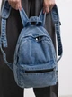 Джинсовий рюкзак Denim Style Світло-синій (арт. 8201) - зображення 3