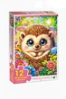 Игра-пазл Энергия Плюс 12 элементов Ежик Ен8328 - изображение 1