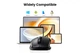 Мышь компьютерная UGREEN M511 беспроводная с USB-приемником 2.4G 1600 DPI Black (45012) - изображение 11