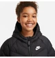 Куртка подростковая Nike Sportswear XS рост 122 см Черный CU9157-010 - изображение 4