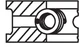 Кільця поршневі, FIAT Panda/Uno, LANCIA Y10, PEUGEOT 106 MAHLE / KNECHT 007 26 N2 Fiat Panda, Tipo - изображение 3