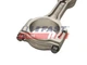 Шатун двигуна RENAULT TRAFIC 1.6dCi 14-, MEGANE 1.6dCi 11- NISSAN QASHQAI 1.6dCi 11- FAST FT51775 Renault Trafic, Scenic, Megane, Espace; Mercedes C-Class 121006304R, 1210000Q0K, 1210000Q1B - изображение 3