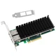 Сетевая карта MOGE PCIE X8 10G MC2267 двухпортовая серверная - изображение 6