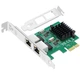 Сетевая карта EB-LINK PCI Express / Gigabit Ethernet / 2 порта - изображение 1