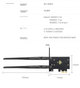 Wi-Fi/Bluetooth адаптер EB-LINK Intel AX200 WiFi6 / 3000 Мбіт/с / Bluetooth 5.2 / Два діапазони / MU-MIMO / PCI Express - зображення 11