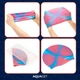 Шапочка для плавания Aquaget AQ0034 Pink/Sky Blue - изображение 6