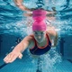 Шапочка для плавания Aquaget для длинных волос AQ0032 Pink - изображение 10