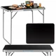 Кемпинговый стол Springos 80 x 60 см складной CS0184 Black - изображение 1