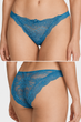 Трусики Victoria's Secret Dream Angel Lace Cheekini Сапфіровий S - изображение 2