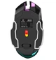 Беспроводная игровая мышь Bajeal M500 Bluetooth 2.4 ГГц RGB 3600 DPI аккумулятор зарядка Type-C черная - изображение 8